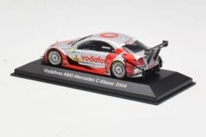 Mercedes C-Class C203 #1 Vodafone AMG B. Schneider DTM 2004 Minichamps 1:43 B66962207 Diecast - image 3 of 4