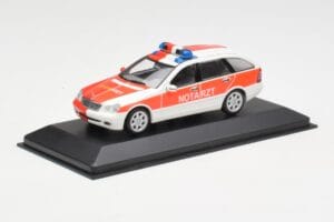 Mercedes C-Class S203 Notarzt Minichamps 1:43 430030190 Diecast - image 2 of 4