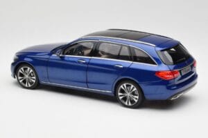 Mercedes C-Class S205 T-Modell Brilliant Blue Metallic Norev 1:18 B66960257 Diecast - image 7 of 8