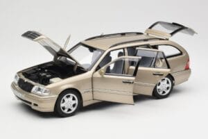 Mercedes C-Class T-Model W202 Smoke Silver Norev 1:18 183388 Diecast - image 2 of 8