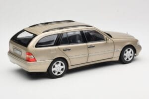 Mercedes C-Class T-Model W202 Smoke Silver Norev 1:18 183388 Diecast - image 3 of 8