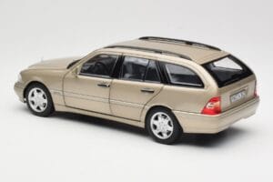 Mercedes C-Class T-Model W202 Smoke Silver Norev 1:18 183388 Diecast - image 7 of 8