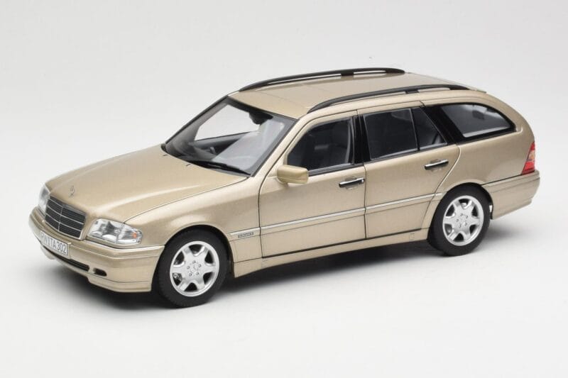 Mercedes C-Class T-Model W202 Smoke Silver Norev 1:18 183388 Diecast