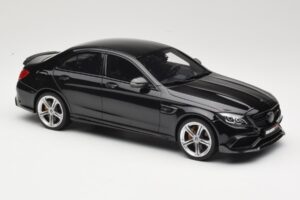 Mercedes C-Class W205 Brabus 650 Black GT Spirit 1:18 GT132 Resin - image 4 of 6