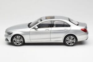 Mercedes C-Class W205 Iridium Silver Metallic Norev 1:18 B66960253 Diecast - image 4 of 8