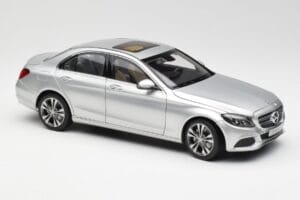 Mercedes C-Class W205 Iridium Silver Metallic Norev 1:18 B66960253 Diecast - image 6 of 8