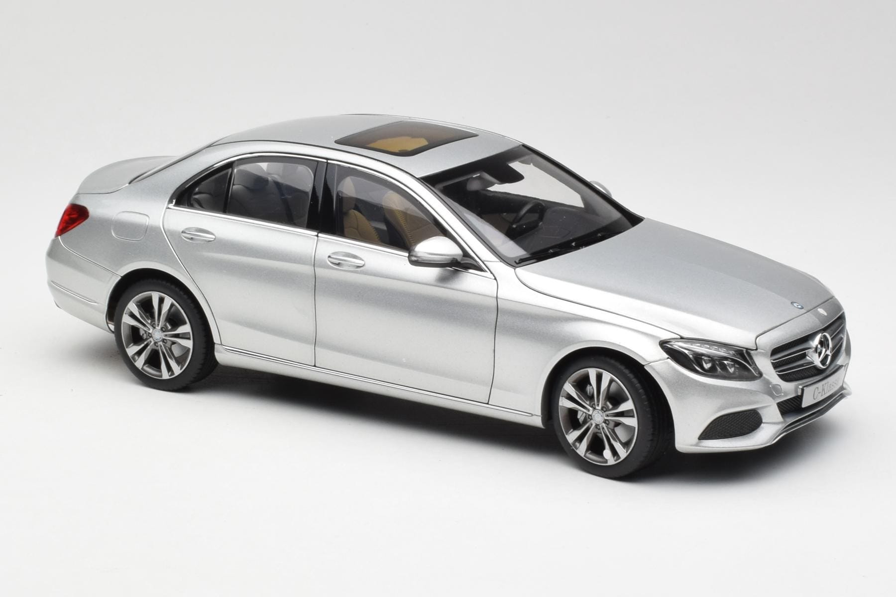 Norev Mercedes C-Class W205 1:18 Diecast Silver