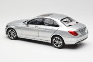 Mercedes C-Class W205 Iridium Silver Metallic Norev 1:18 B66960253 Diecast - image 7 of 8