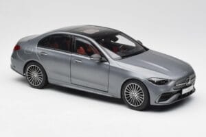 Mercedes C-Class W206 Designo Selenite Grey Magno NZG 1:18 B66960638 Diecast - image 6 of 8