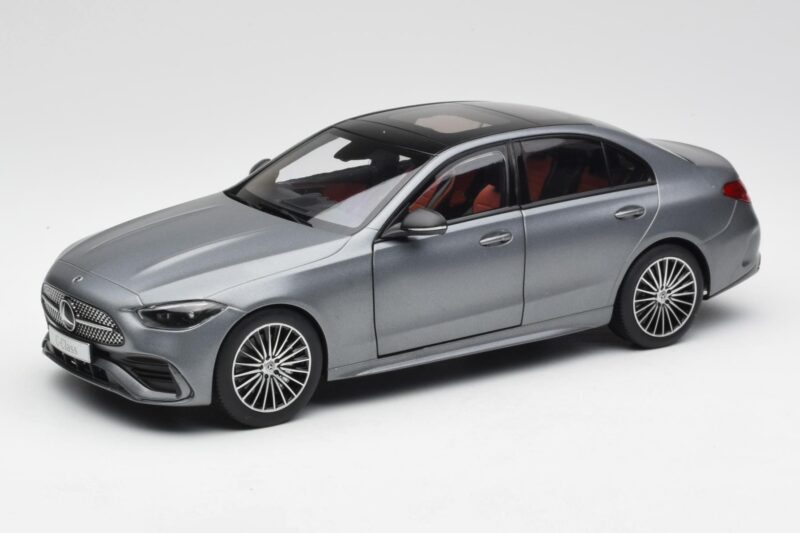 Mercedes C-Class W206 Designo Selenite Grey Magno NZG 1:18 B66960638 Diecast