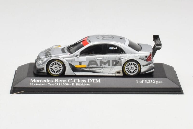 Mercedes C-Class W203 #8 Team AMG DTM Test Car 2004 Minichamps 1:43 400043498 Diecast