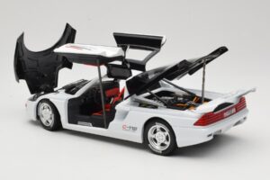 Mercedes C112 Sport White & Black Guiloy 1:18 68521 Diecast - image 5 of 8