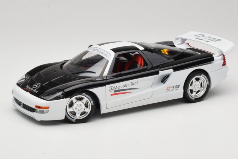 Mercedes C112 Sport White & Black Guiloy 1:18