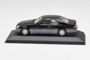 Mercedes C140 600 SEC Black Minichamps 1:43 32600 Diecast
