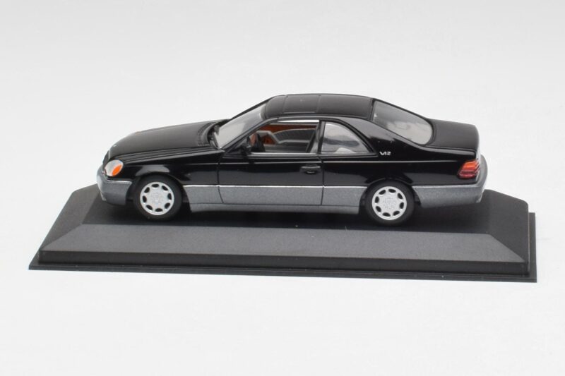 Mercedes C140 600 SEC Black Minichamps 1:43 32600 Diecast