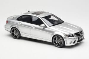 Mercedes C63 AMG W204 Silver GT Spirit 1:18 GT462 Resin - image 4 of 6