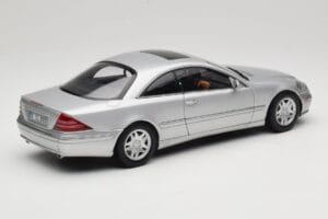 Mercedes CL 500 C215 Silver AUTOart 1:18 B66962152 Diecast - image 3 of 8