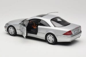 Mercedes CL 500 C215 Silver AUTOart 1:18 B66962152 Diecast - image 5 of 8