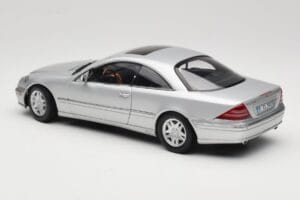 Mercedes CL 500 C215 Silver AUTOart 1:18 B66962152 Diecast - image 7 of 8