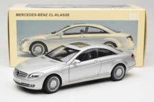 Mercedes CL-Class C216 Silver AUTOart 1:18 76164 Diecast - image 8 of 8