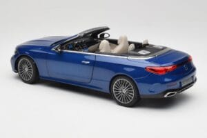 Mercedes CLE Cabriolet A236 Blue Norev 1:18 B66960653 Diecast - image 8 of 9