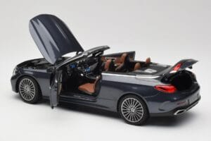 Mercedes CLE Cabriolet A236 Dark Grey Norev 1:18 B66960654 Diecast - image 6 of 9