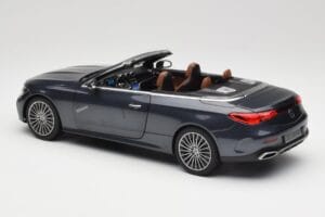 Mercedes CLE Cabriolet A236 Dark Grey Norev 1:18 B66960654 Diecast - image 8 of 9