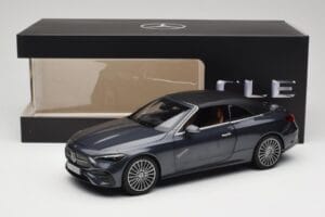 Mercedes CLE Cabriolet A236 Dark Grey Norev 1:18 B66960654 Diecast - image 9 of 9