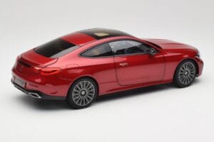 Mercedes CLE Coupe C236 Red Norev 1:18 B66960596 Diecast - image 3 of 8