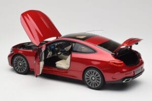 Mercedes CLE Coupe C236 Red Norev 1:18 B66960596 Diecast - image 5 of 8