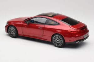 Mercedes CLE Coupe C236 Red Norev 1:18 B66960596 Diecast - image 7 of 8