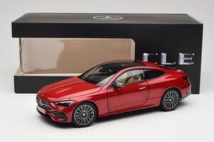 Mercedes CLE Coupe C236 Red Norev 1:18 B66960596 Diecast - image 8 of 8