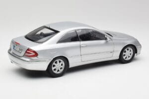 Mercedes CLK 500 C209 Silver Kyosho 1:18 B66962144 Diecast - image 3 of 8