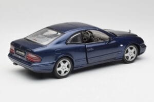 Mercedes CLK 55 AMG C209 Blue Metallic Anson 1:18 30343 Diecast - image 3 of 8