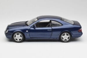 Mercedes CLK 55 AMG C209 Blue Metallic Anson 1:18 30343 Diecast - image 4 of 8