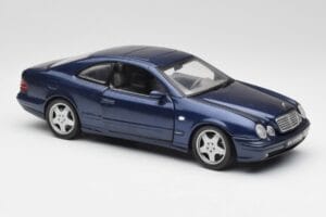 Mercedes CLK 55 AMG C209 Blue Metallic Anson 1:18 30343 Diecast - image 6 of 8