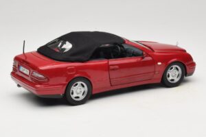 Mercedes CLK A208 Cabriolet Red Anson 1:18 30338 Diecast - image 3 of 8