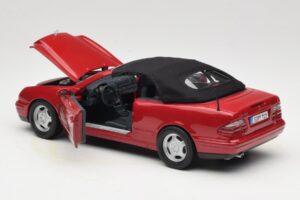 Mercedes CLK A208 Cabriolet Red Anson 1:18 30338 Diecast - image 5 of 8