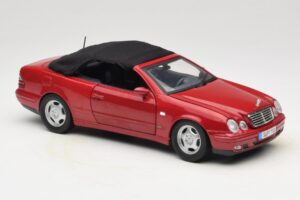 Mercedes CLK A208 Cabriolet Red Anson 1:18 30338 Diecast - image 6 of 8