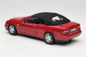 Mercedes CLK A208 Cabriolet Red Anson 1:18 30338 Diecast - image 7 of 8