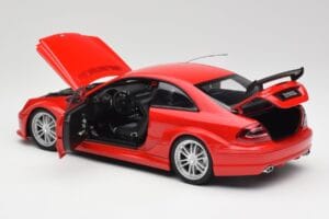 Mercedes CLK DTM AMG C209 Mars Red Kyosho 1:18 08461R Diecast - image 5 of 8