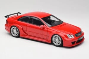 Mercedes CLK DTM AMG C209 Mars Red Kyosho 1:18 08461R Diecast - image 6 of 8