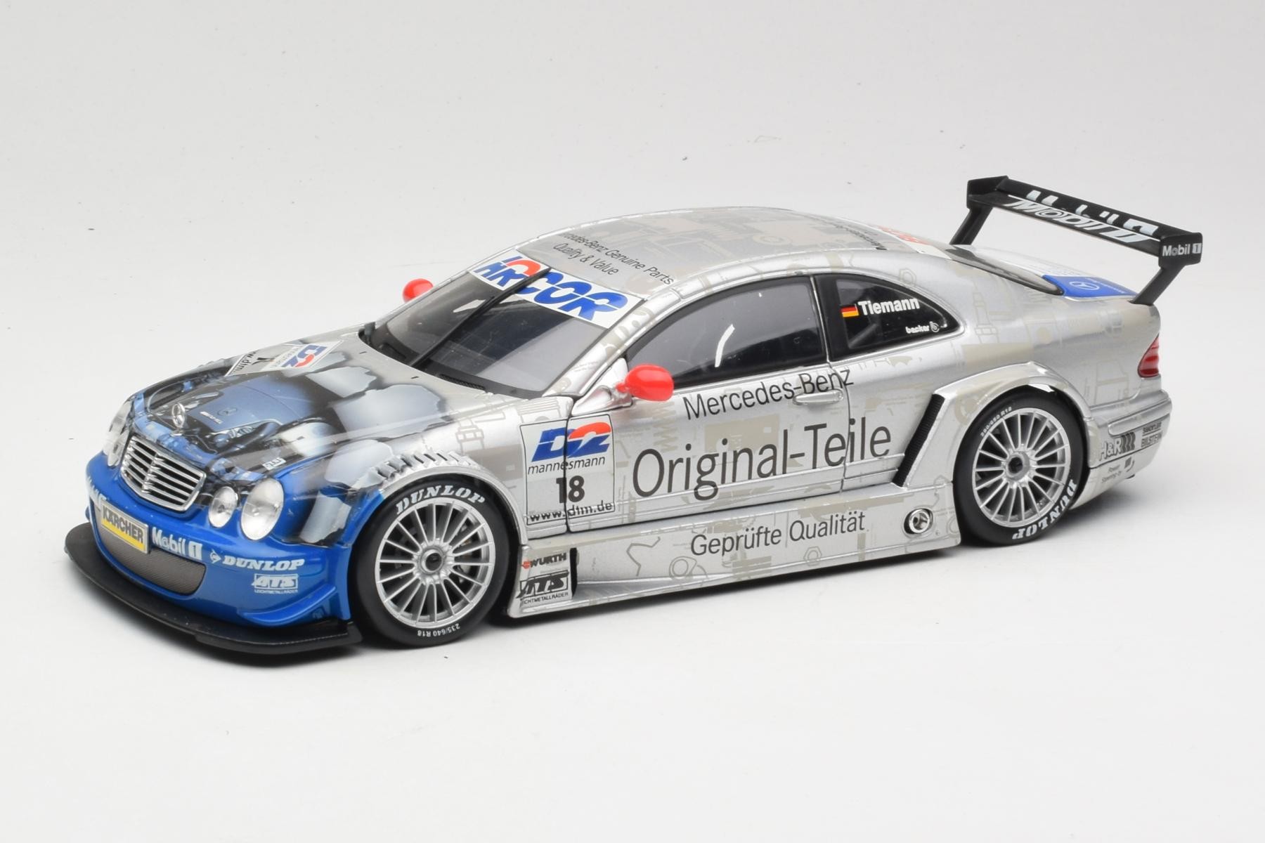 Mercedes CLK DTM #18 Persson Motorsport M. Tiemann DTM 2000 Maisto