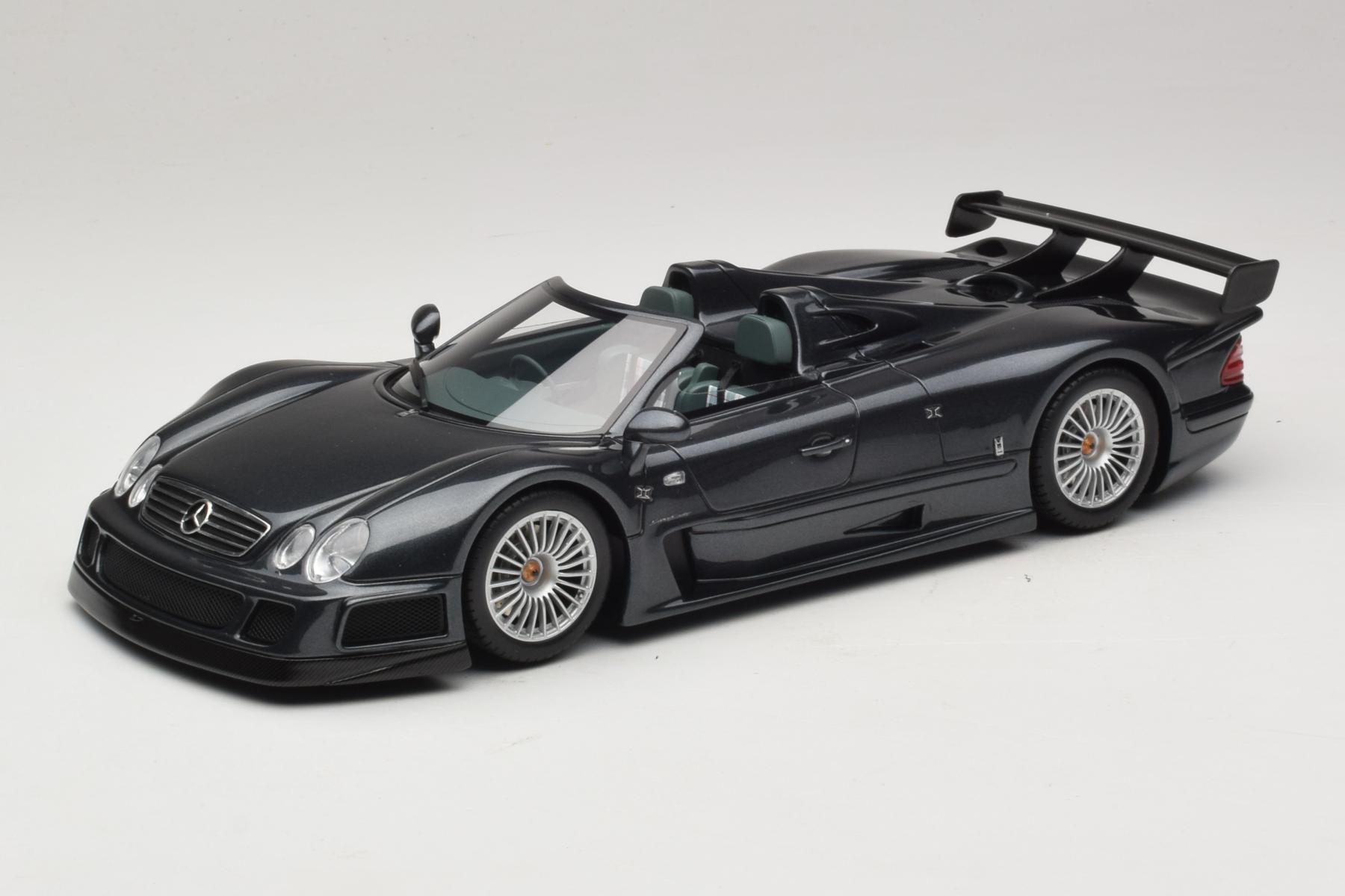 Mercedes CLK GTR Roadster Gray GT Spirit 1/18