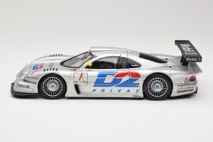 Mercedes CLK LM GT1 #1 AMG Mercedes K. Ludwig / R. Zonta FIA GT Championship 1998 Maisto 1:18 56053 Diecast - image 4 of 8
