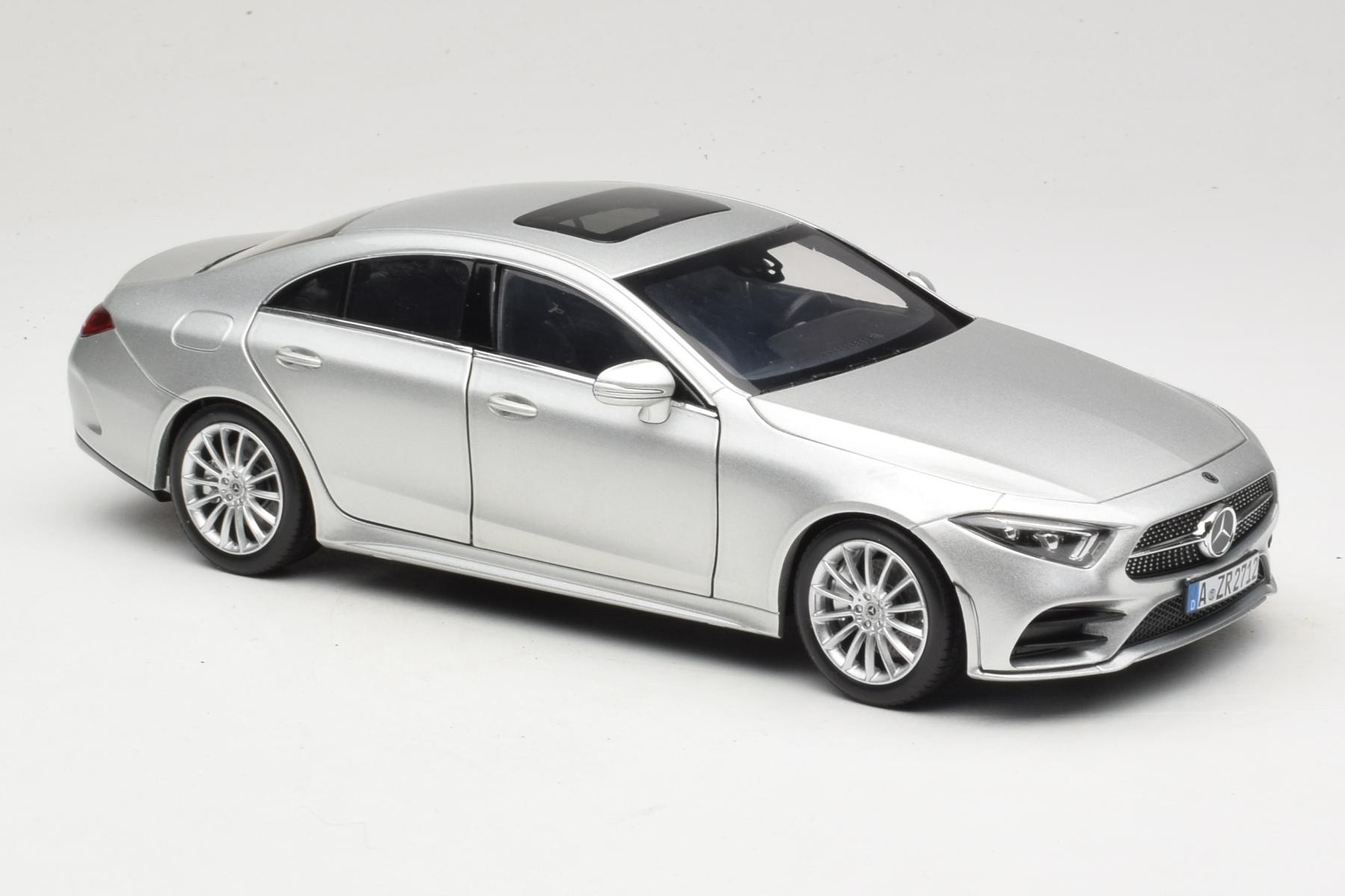 Norev Mercedes CLS C257 1:18 Diecast Silver