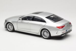 Mercedes CLS C257 Silver Norev 1:18 183489 Diecast - image 7 of 8
