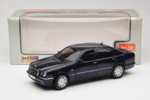 Mercedes E-Class W210 E320 Black Sun Star 1:18 1151 Diecast - image 8 of 8