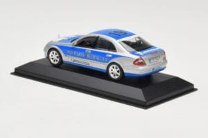 Mercedes E-Class W211 #19 Team Michelin Paris-Beijing 2006 Replacement Box Minichamps 1:43 B66962269-R Diecast - image 3 of 4