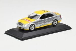 Mercedes E-Class W211 #4 Team ADAC Paris-Beijing 2006 Replacement Box Minichamps 1:43 B66962260-R Diecast - image 2 of 4